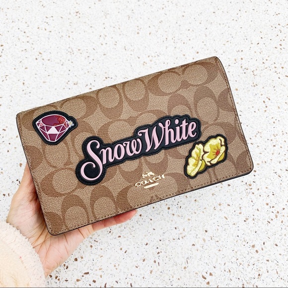 NWT authentic Coach Limited Disney Foldover Clutch - Picture 1 of 8